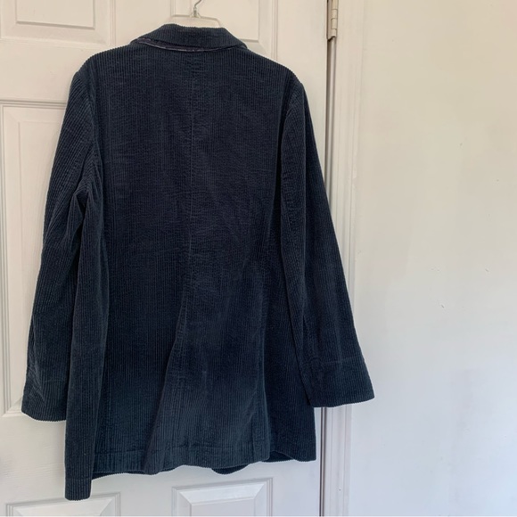 J. Jill Blue Corduroy Jacket - Picture 9 of 10